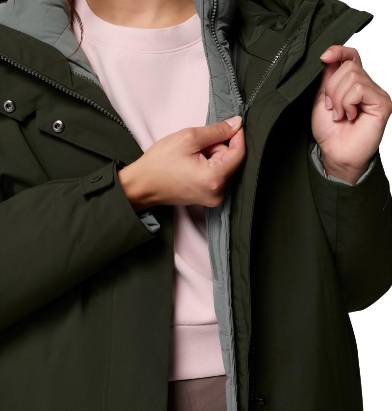 Amaze Puff Interchange Jacket - Womens - greenscape 1