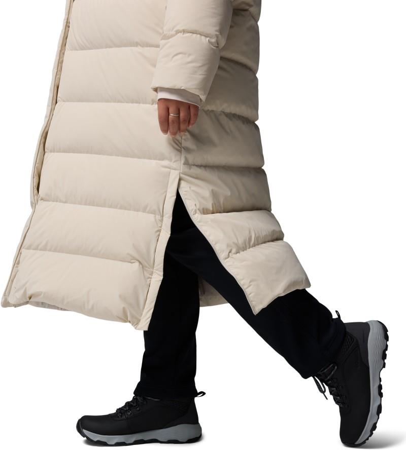 Amaze Puff Long Hooded Jacket, Extended - Womens - dark stone 1