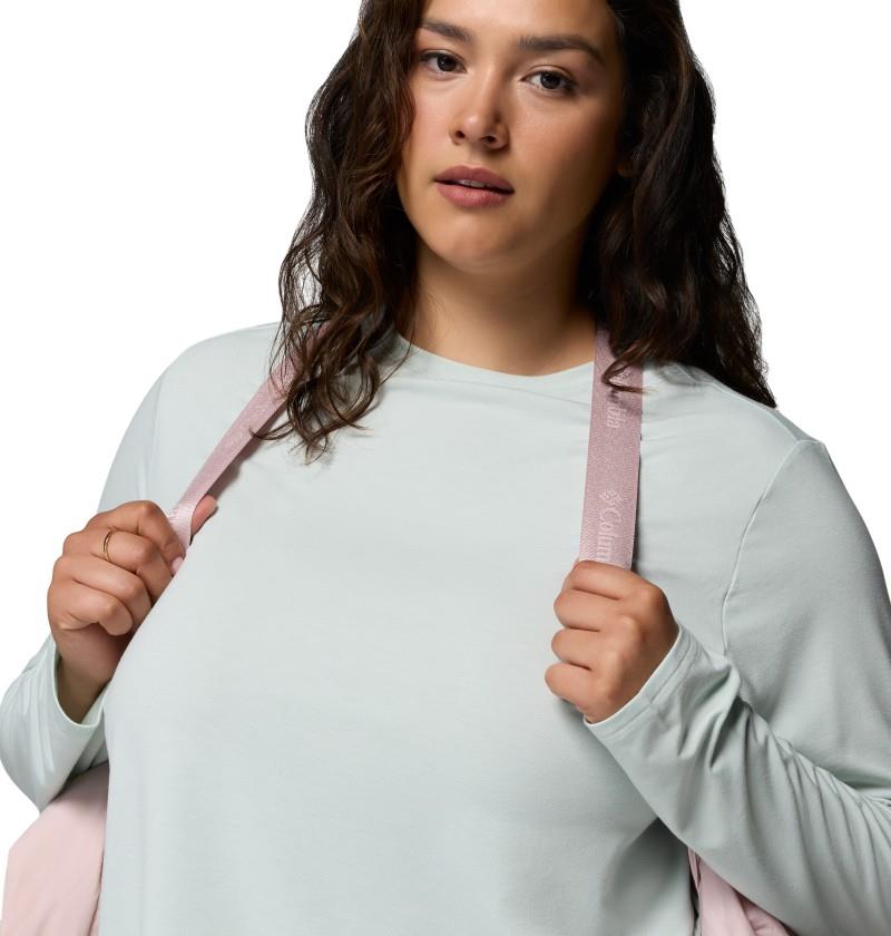 Amaze Puff Long Hooded Jacket, Extended - Womens - mineral pink 1