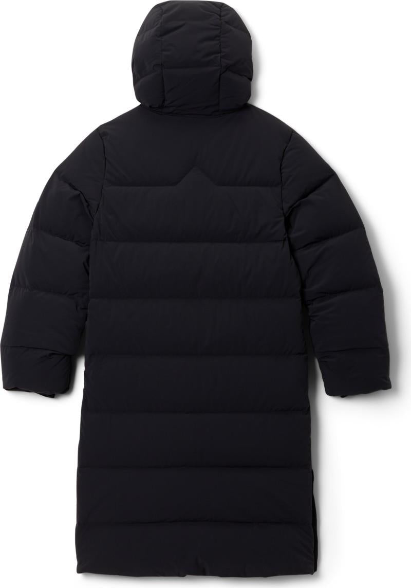 Amaze Puff Long Hooded Jacket - Girls - black 1