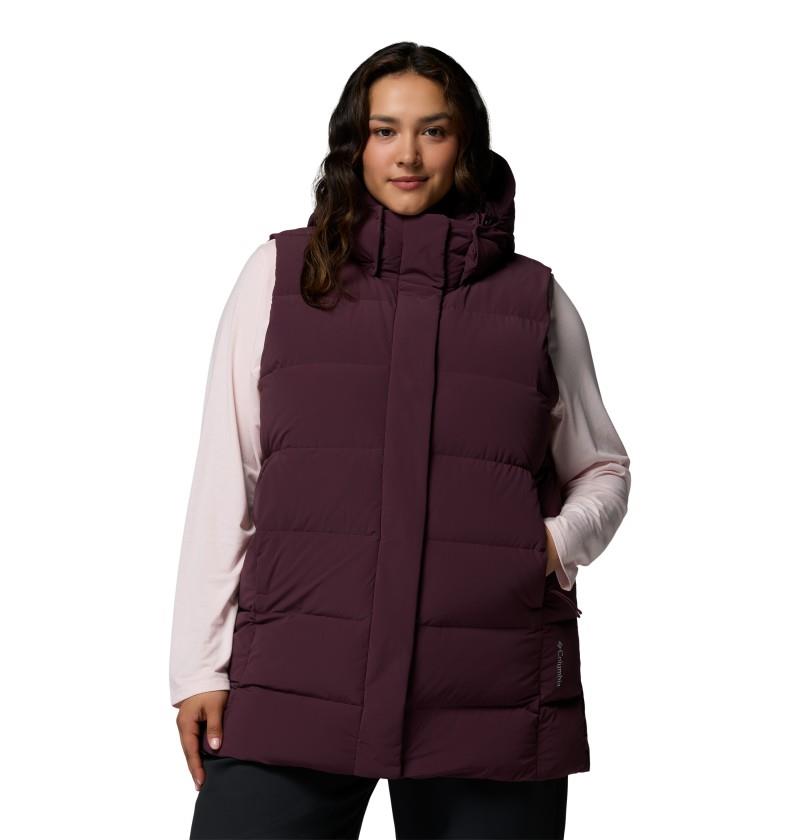 Amaze Puff Mid Hooded Vest, Extended - Womens - moonvista 1