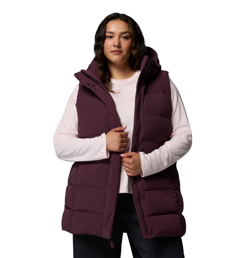 Amaze Puff Mid Hooded Vest, Extended - Womens - moonvista 1