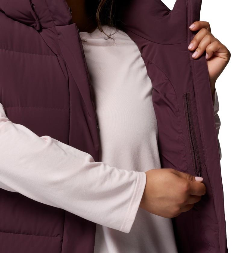Amaze Puff Mid Hooded Vest, Extended - Womens - moonvista 1