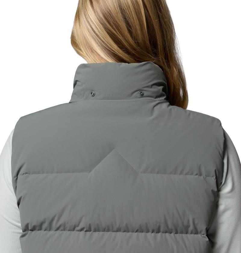 Amaze Puff Mid Hooded Vest, Extended - Womens - sedona sage 1