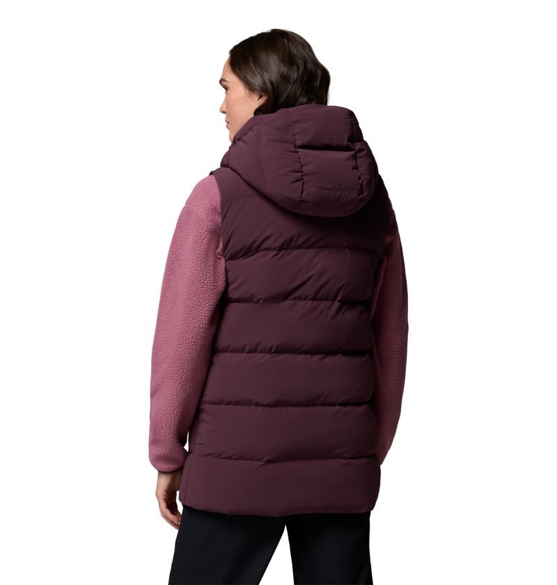Amaze Puff Mid Hooded Vest - Womens - moonvista 1