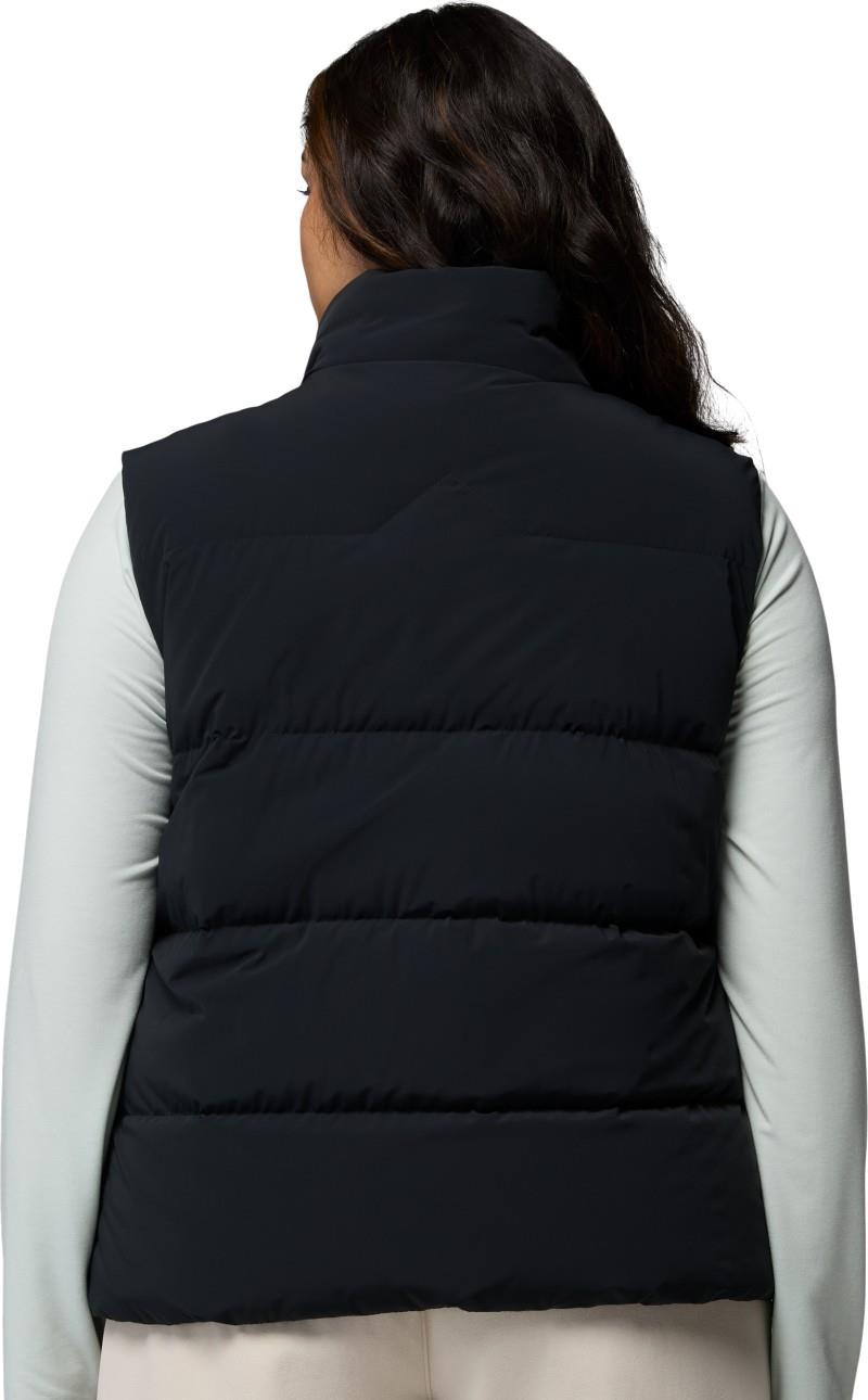 Amaze Puff Vest, Extended - Womens - black 1
