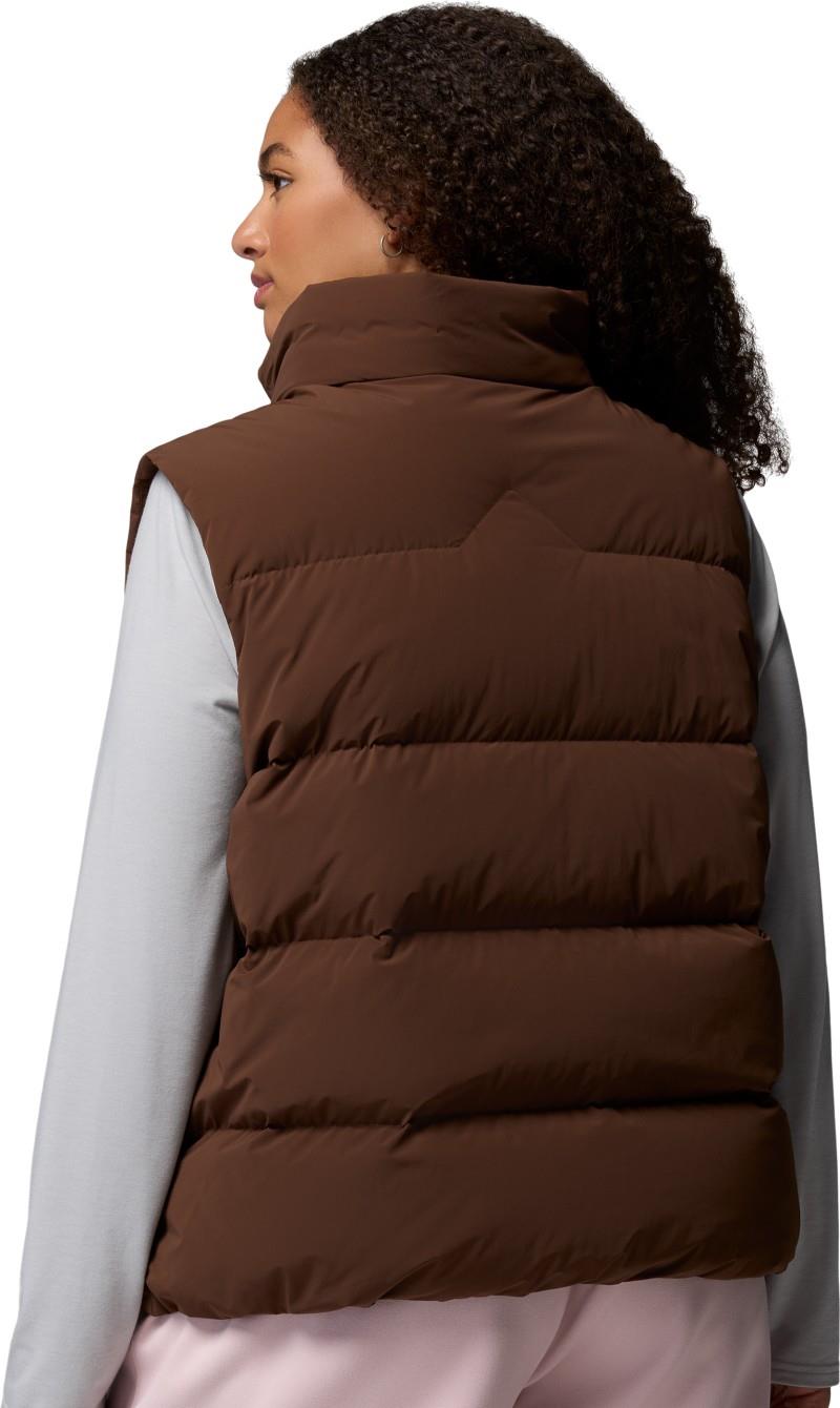 Amaze Puff Vest, Extended - Womens - tobacco 1