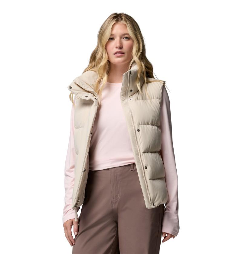Amaze Puff Vest - Womens - dark stone 1