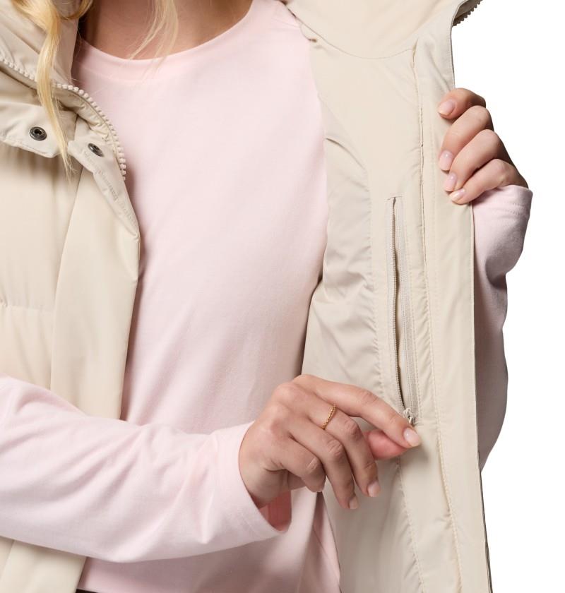 Amaze Puff Vest - Womens - dark stone 1