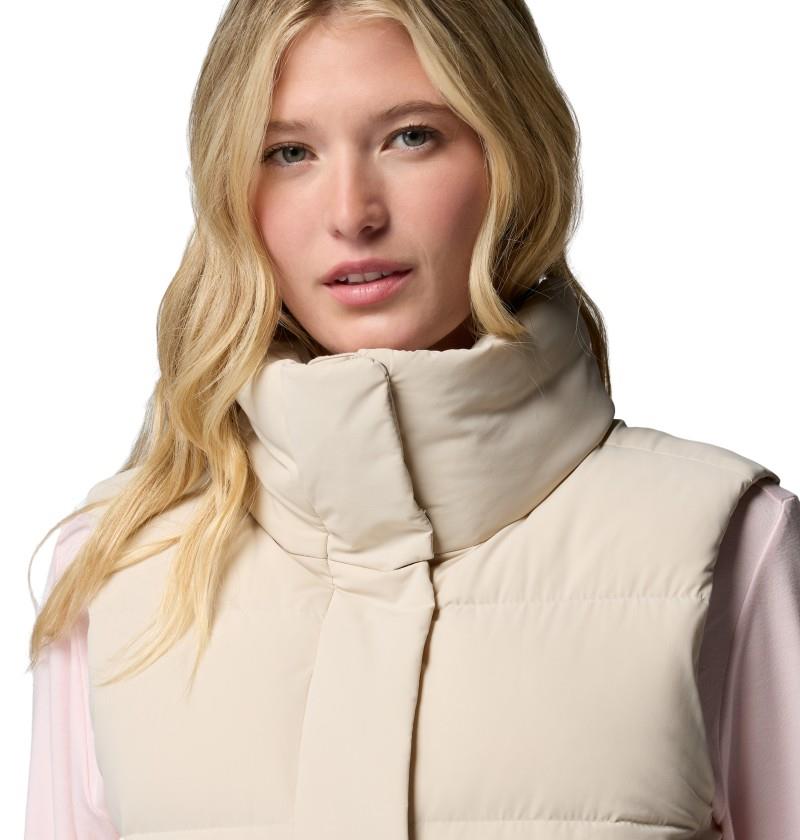 Amaze Puff Vest - Womens - dark stone 1