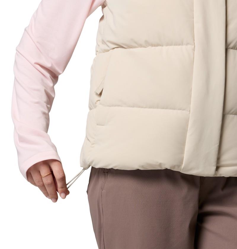 Amaze Puff Vest - Womens - dark stone 1