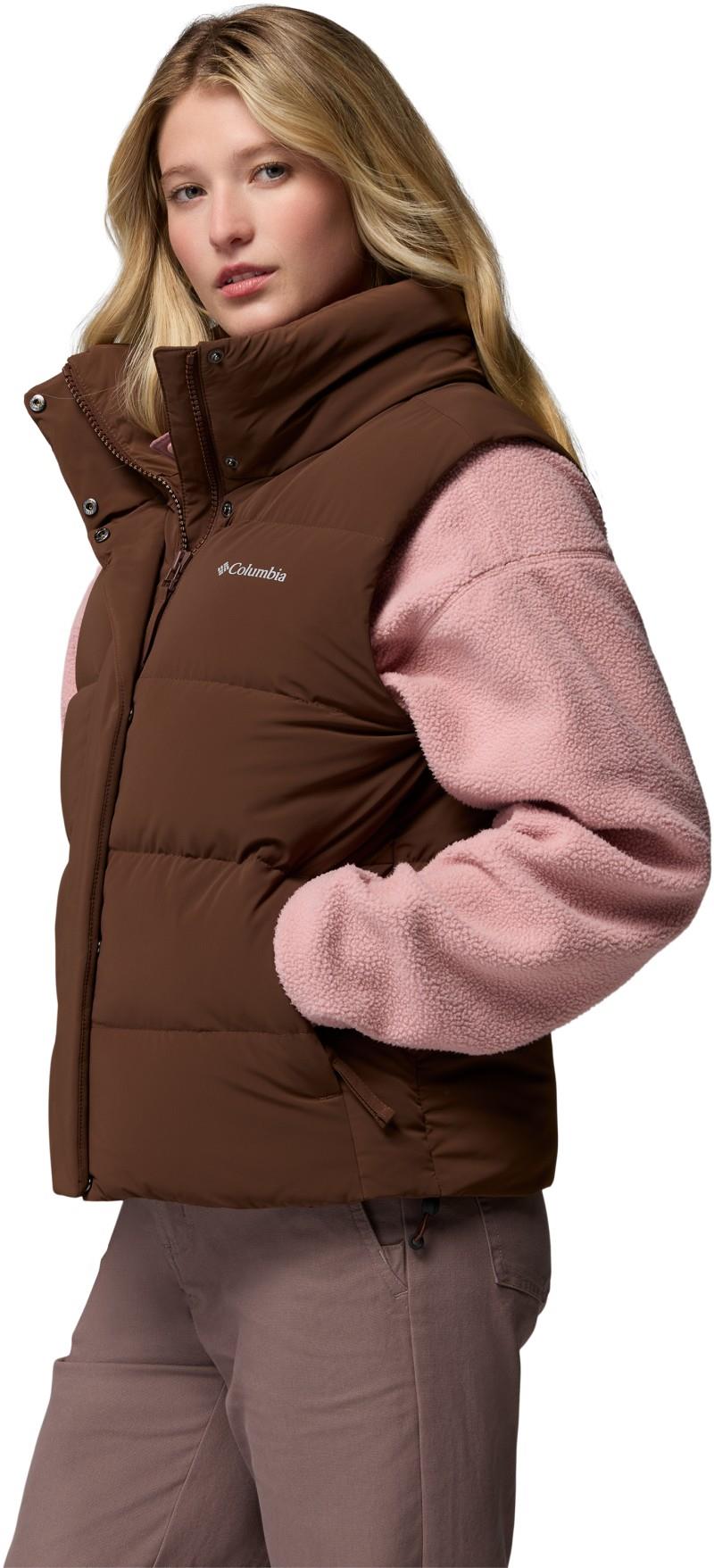 Amaze Puff Vest - Womens - tobacco 1
