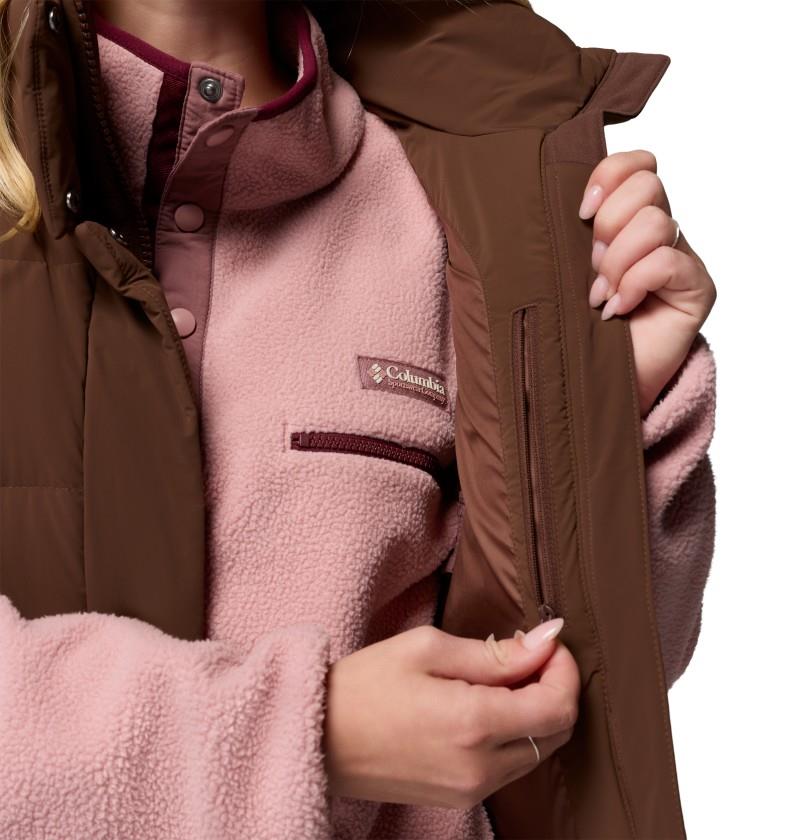Amaze Puff Vest - Womens - tobacco 1