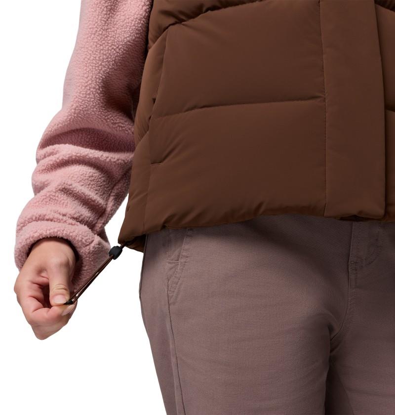 Amaze Puff Vest - Womens - tobacco 1