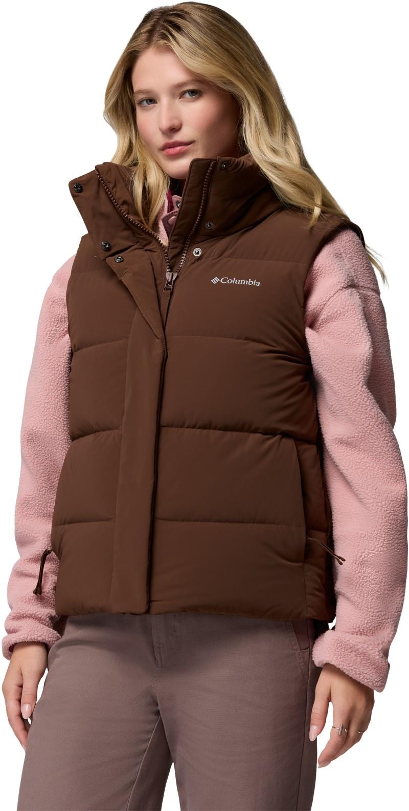 Amaze Puff Vest - Womens - tobacco 1