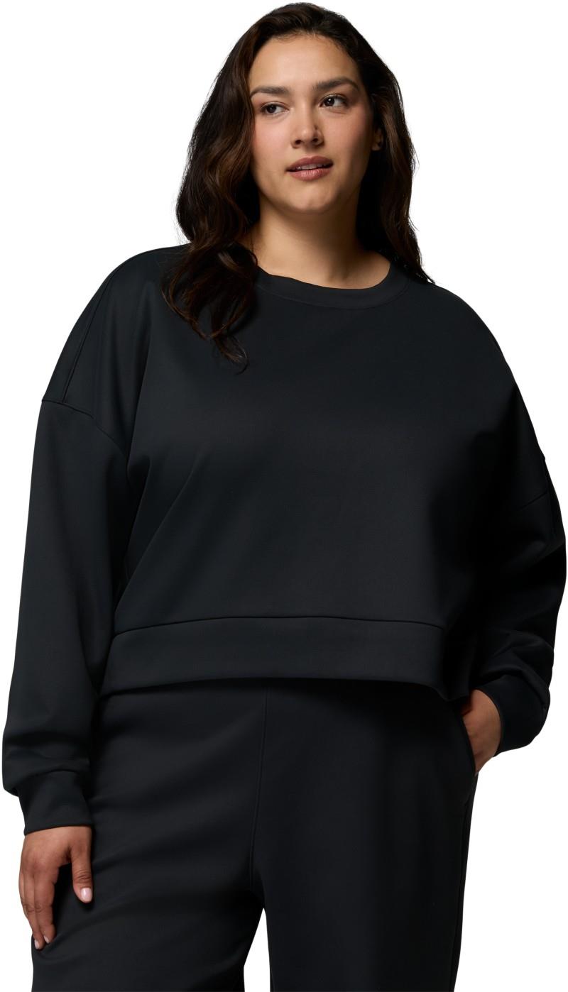 Amazesweats Heavyweight Crew, Extended - Womens - black 1