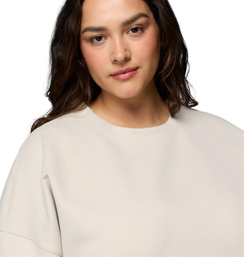 Amazesweats Heavyweight Crew, Extended - Womens - dark stone 1