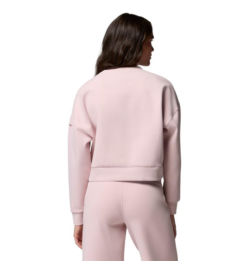 Amazesweats Heavyweight Crew - Womens - mineral pink 1