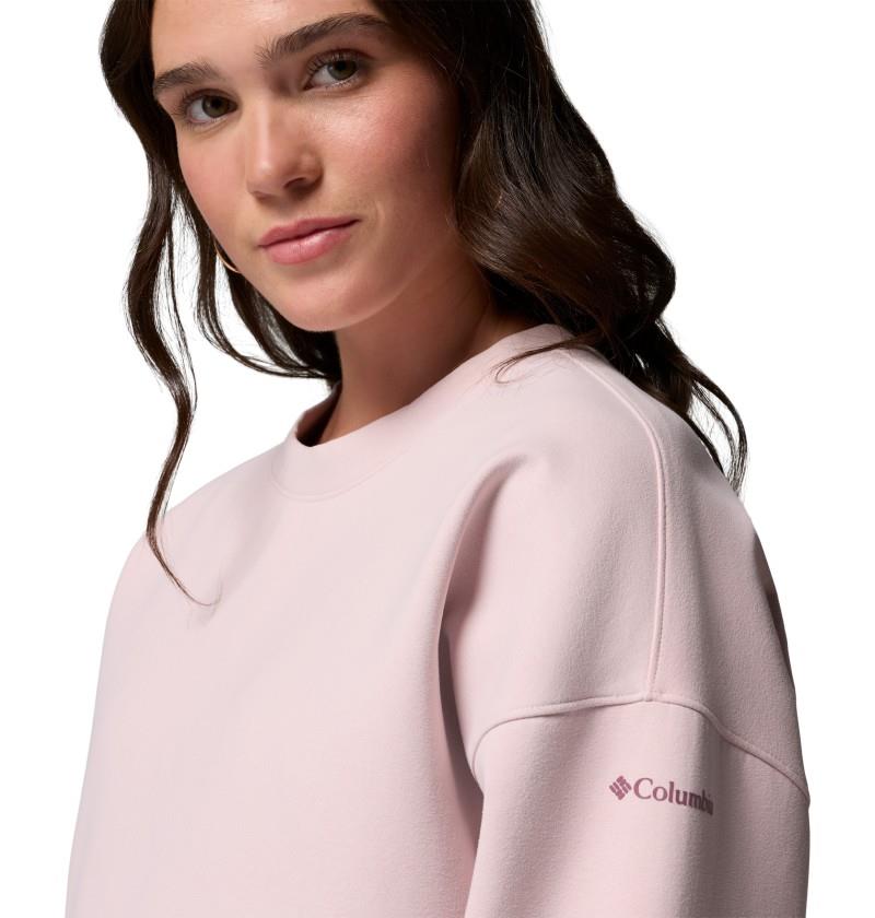 Amazesweats Heavyweight Crew - Womens - mineral pink 1