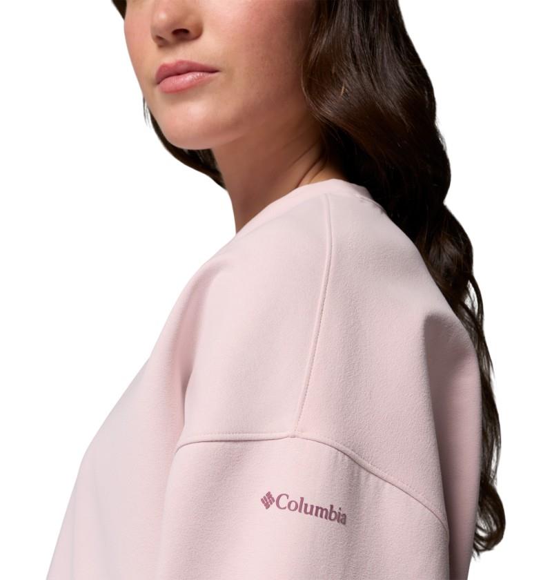 Amazesweats Heavyweight Crew - Womens - mineral pink 1