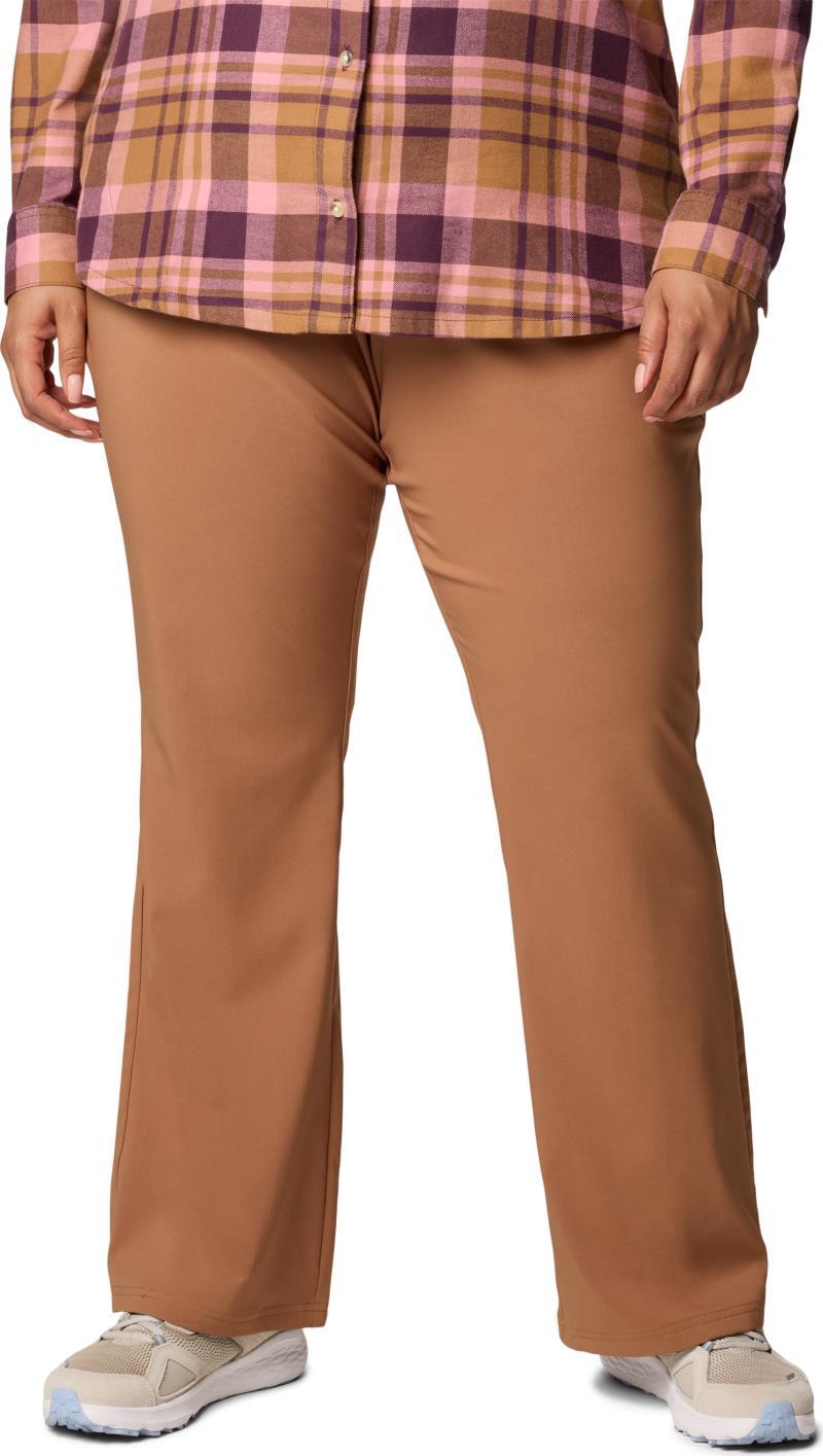 Anytime Bootcut Pants II, Short, Extended - Womens - Camel Brown 1