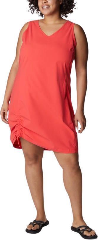 Anytime Casual III Dress, Extended - Red Hibiscus 1