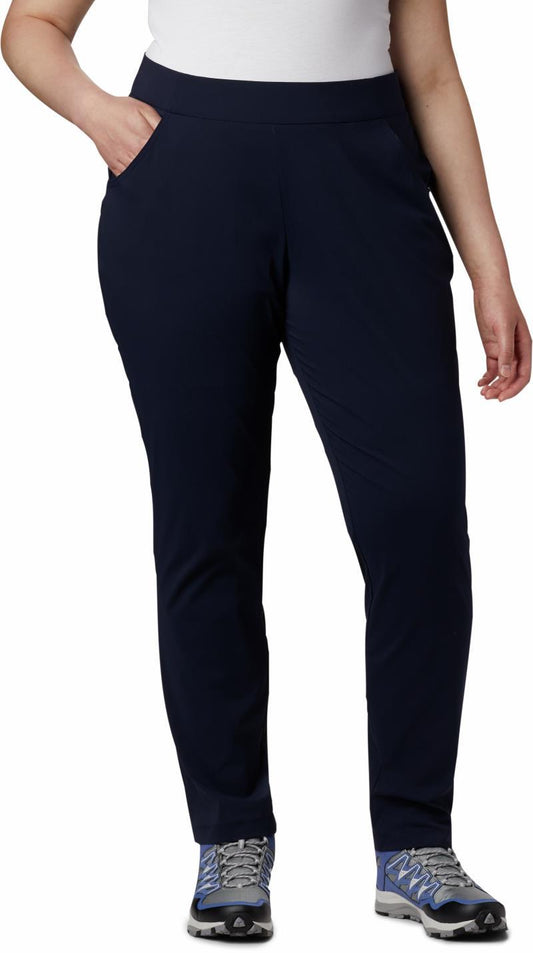 Anytime Casual Pull-On Pants, Long - Plus - Womens - dark nocturnal 1