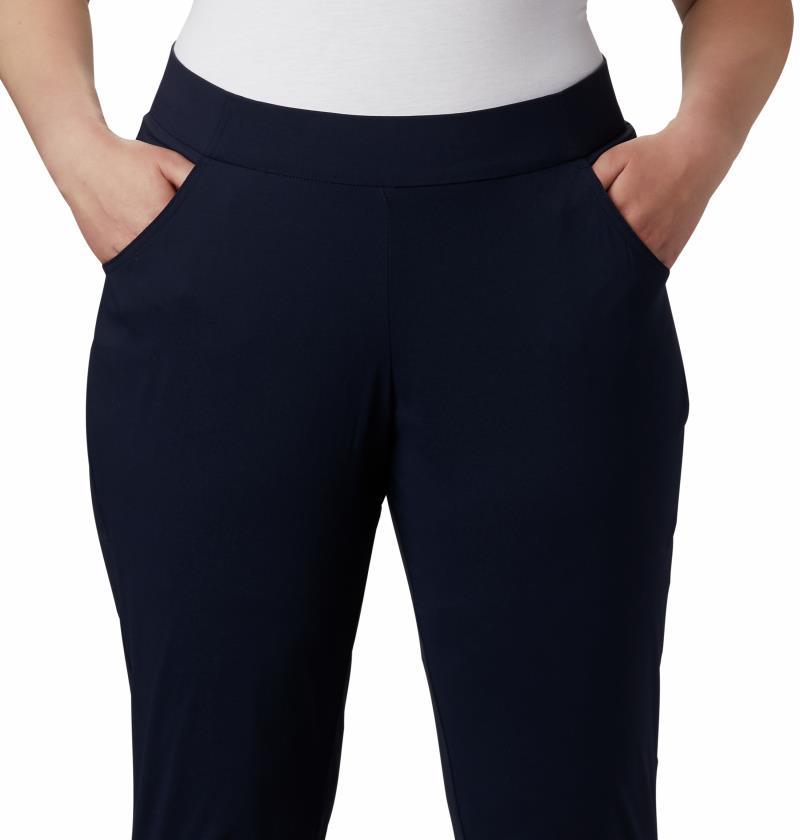 Anytime Casual Pull-On Pants, Long - Plus - Womens - dark nocturnal 1