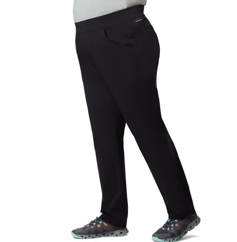 Anytime Casual Pull-On Pants, Reg, Extended - Womens - Black 4