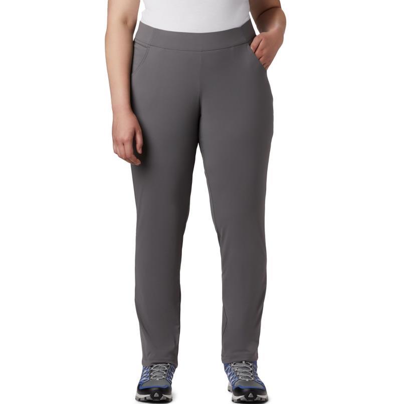Anytime Casual Pull-On Pants, Reg, Extended - Womens - City Grey 1