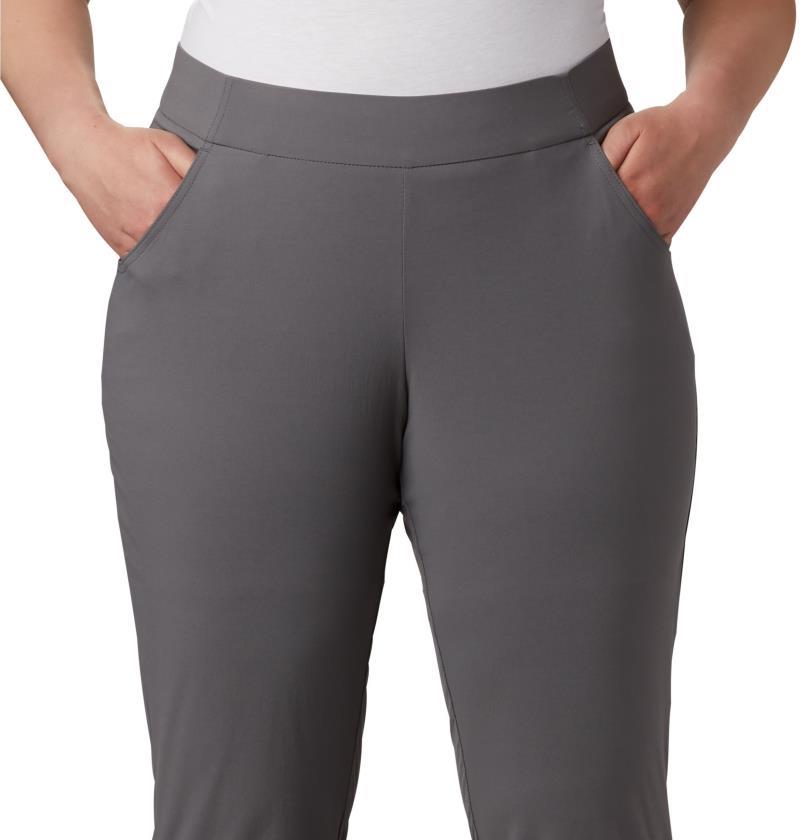 Anytime Casual Pull-On Pants, Reg, Extended - Womens - City Grey 3