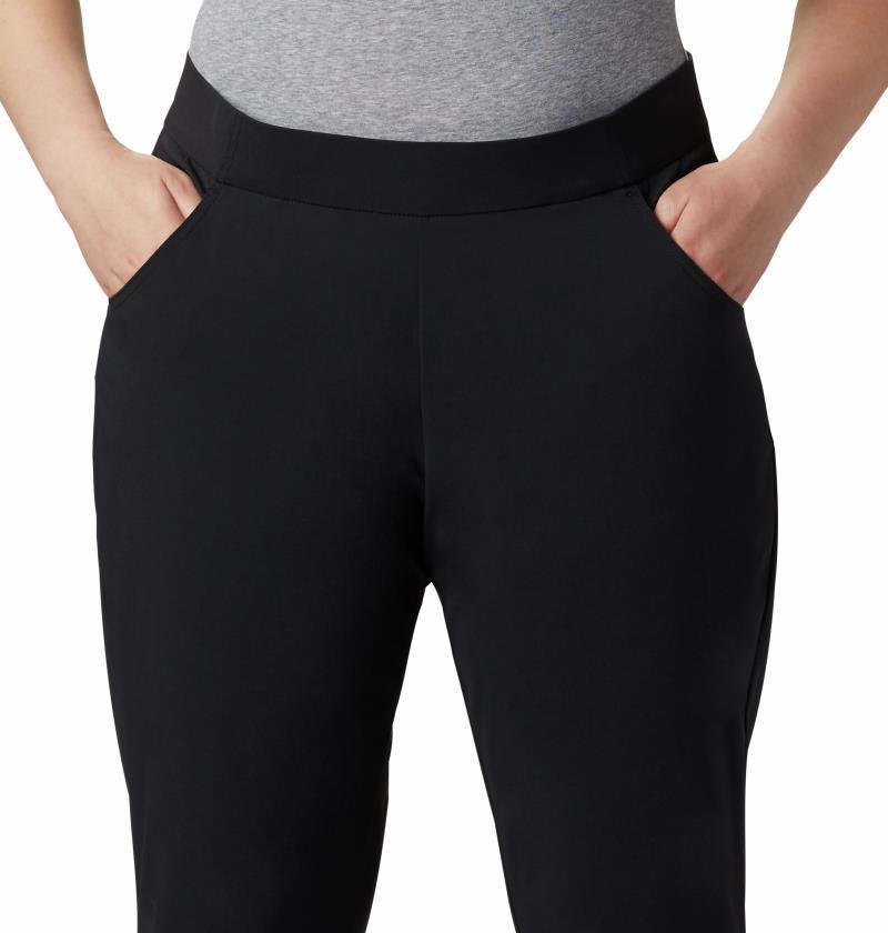 Anytime Casual Pull-On Pants, Short - Plus - Womens - black 1
