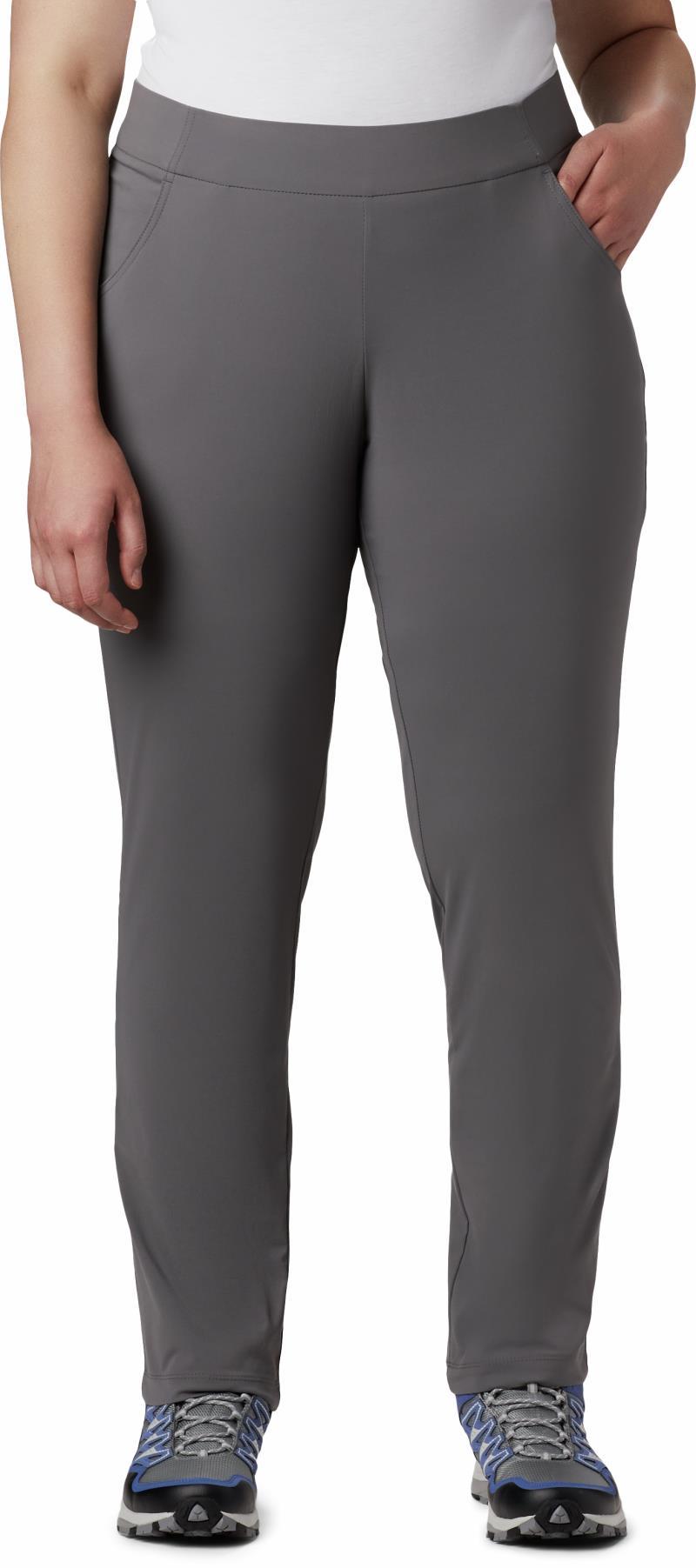 Anytime Casual Pull-On Pants, Short - Plus - Womens - city grey 1