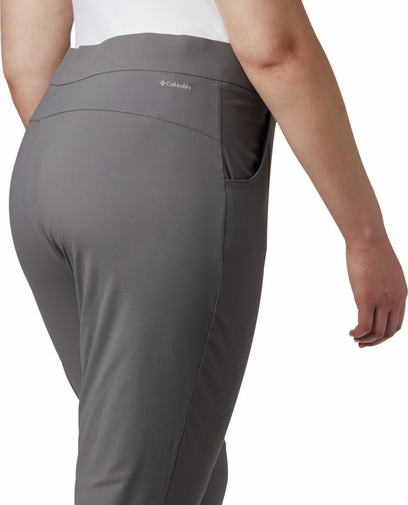 Anytime Casual Pull-On Pants, Short - Plus - Womens - city grey 1