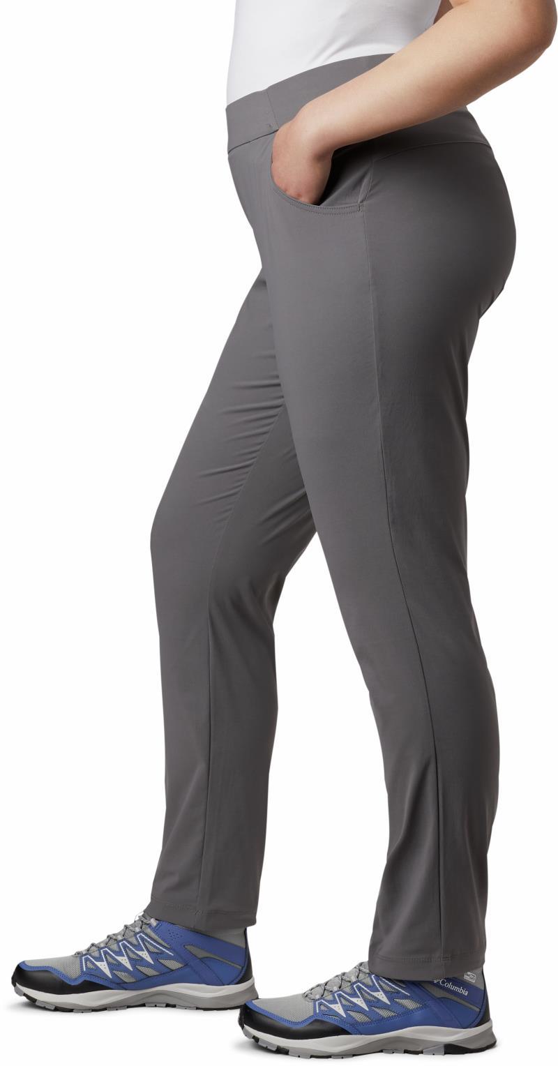 Anytime Casual Pull-On Pants, Short - Plus - Womens - city grey 1