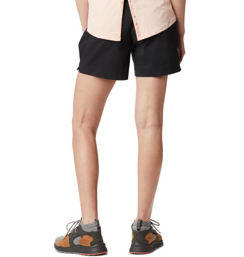 Anytime Casual Shorts, 5" Inseam - Womens - Black 5