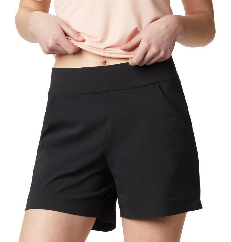 Anytime Casual Shorts, 5" Inseam - Womens - Black 6