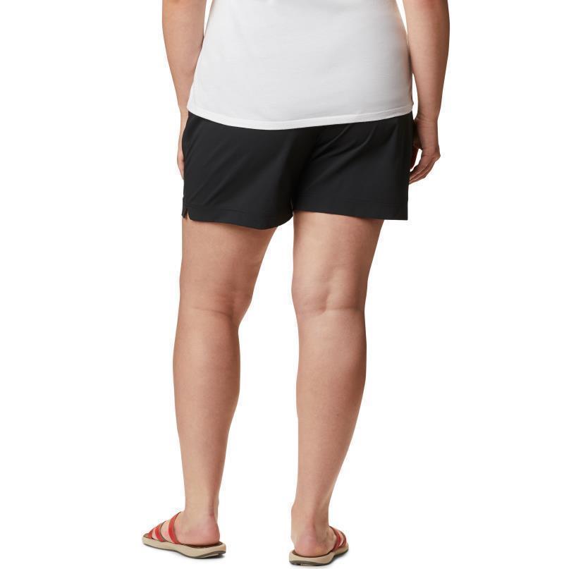 Anytime Casual Shorts, 6" Inseam, Extended - Womens - Black 3