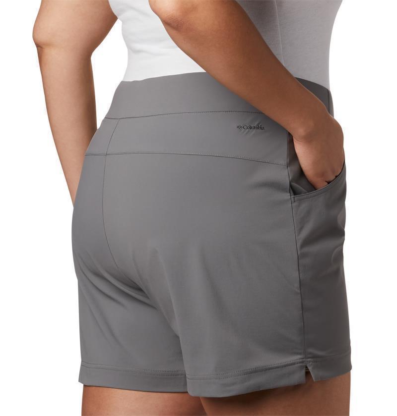 Anytime Casual Shorts, 6" Inseam, Extended - Womens - City Grey 5