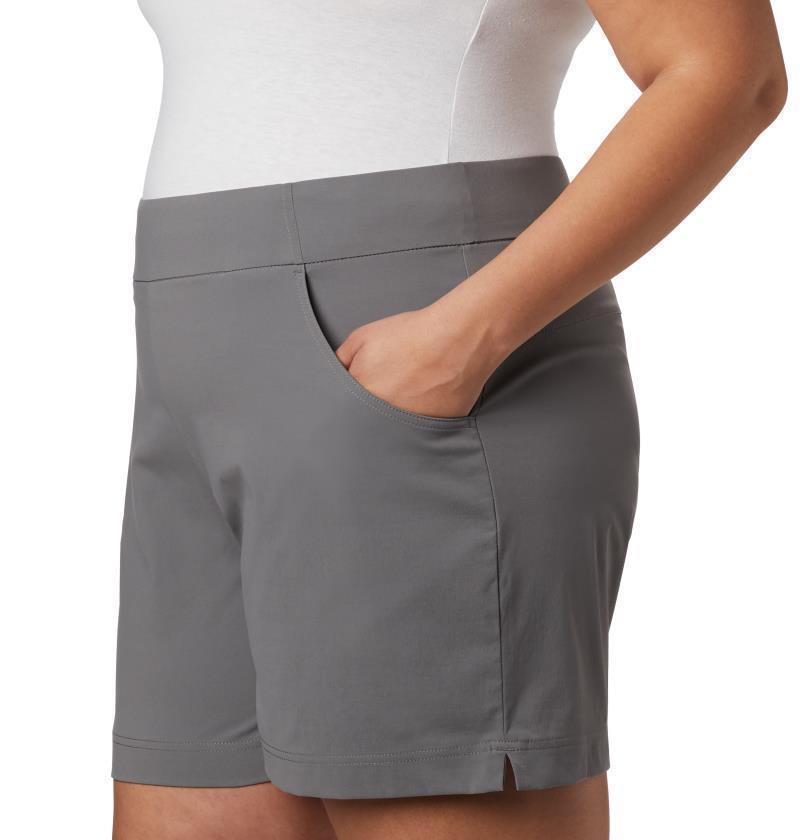 Anytime Casual Shorts, 6" Inseam, Extended - Womens - City Grey 4