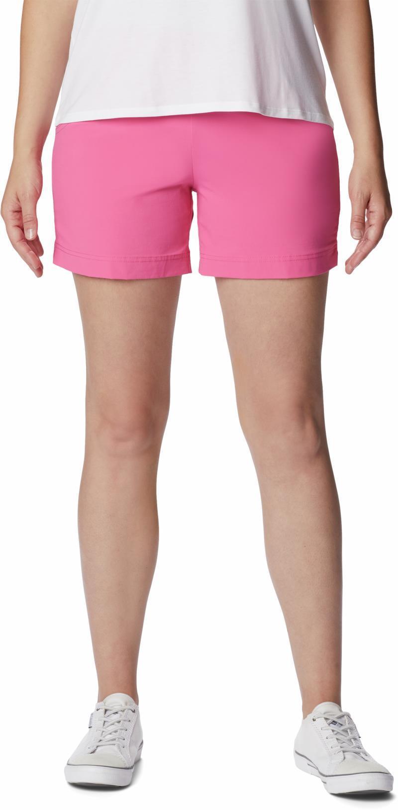 Anytime Casual Shorts, 6" Inseam, Extended - Womens - Wild Geranium 1