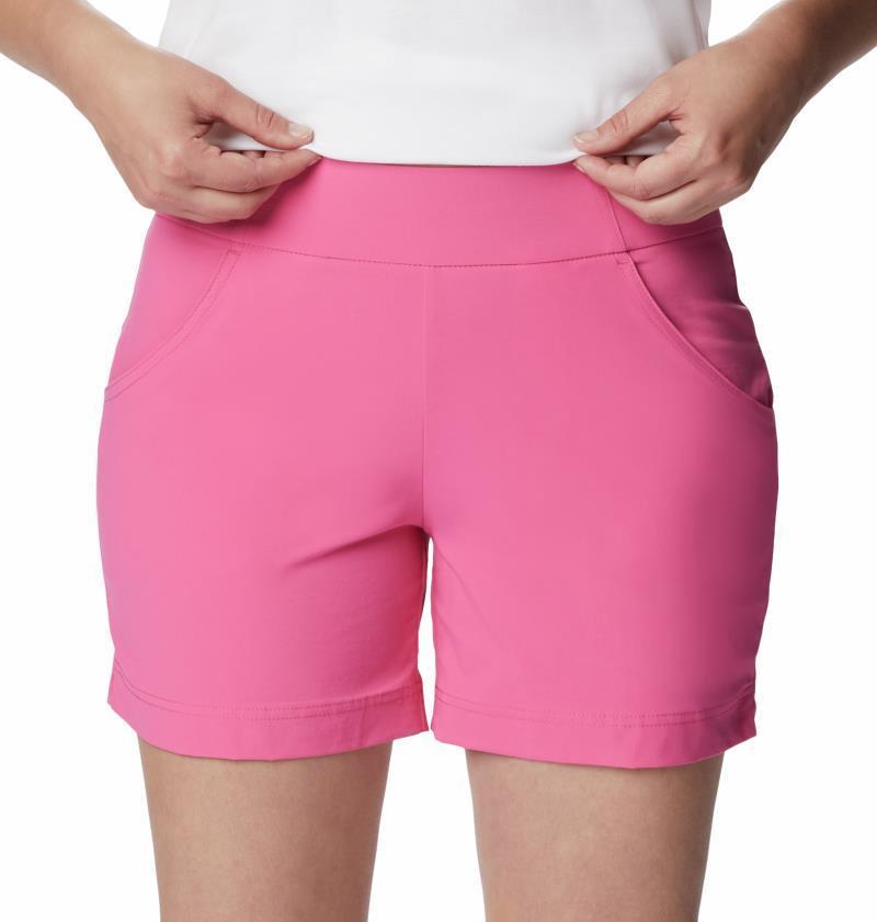Anytime Casual Shorts, 6" Inseam, Extended - Womens - Wild Geranium 4