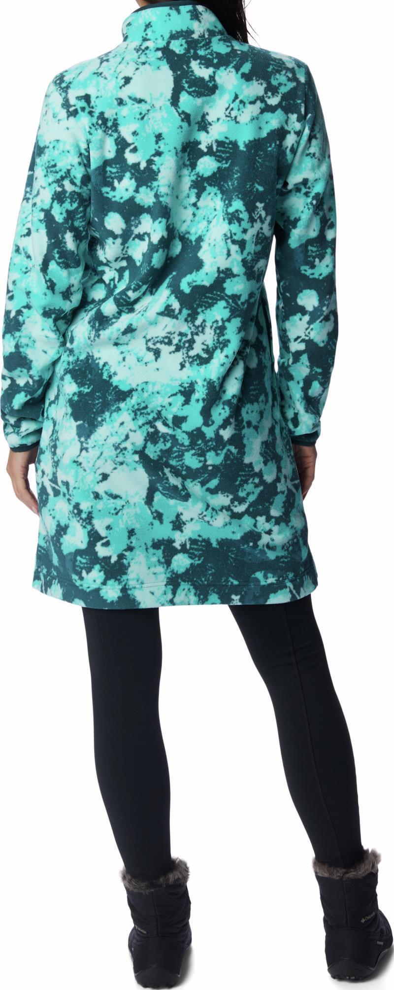 Anytime Fleece Dress - Night Wave Iceblooms 2