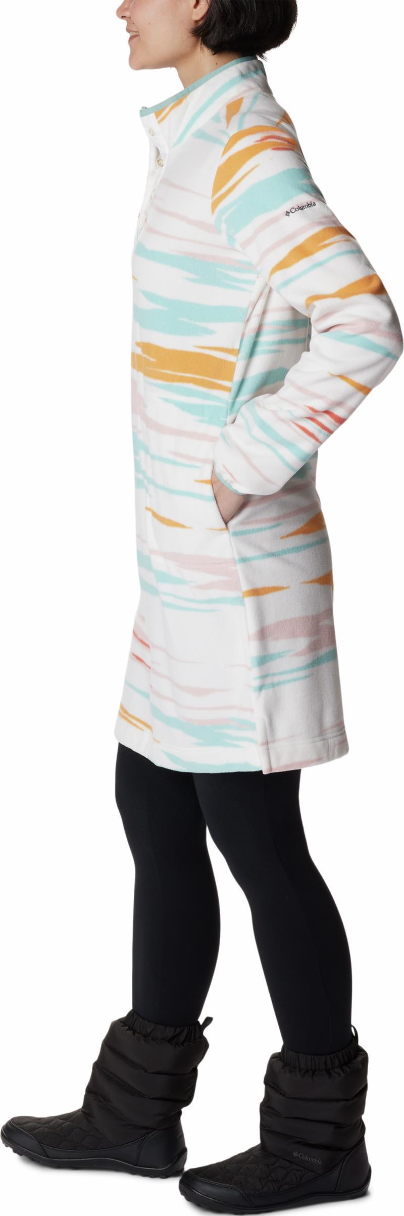 Anytime Fleece Dress - Sea Salt Skyscape 4