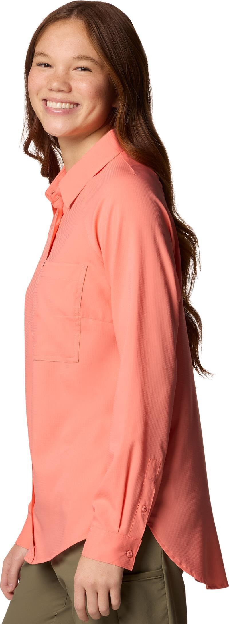 Anytime Lite LS Shirt - Womens - alpenglow 1