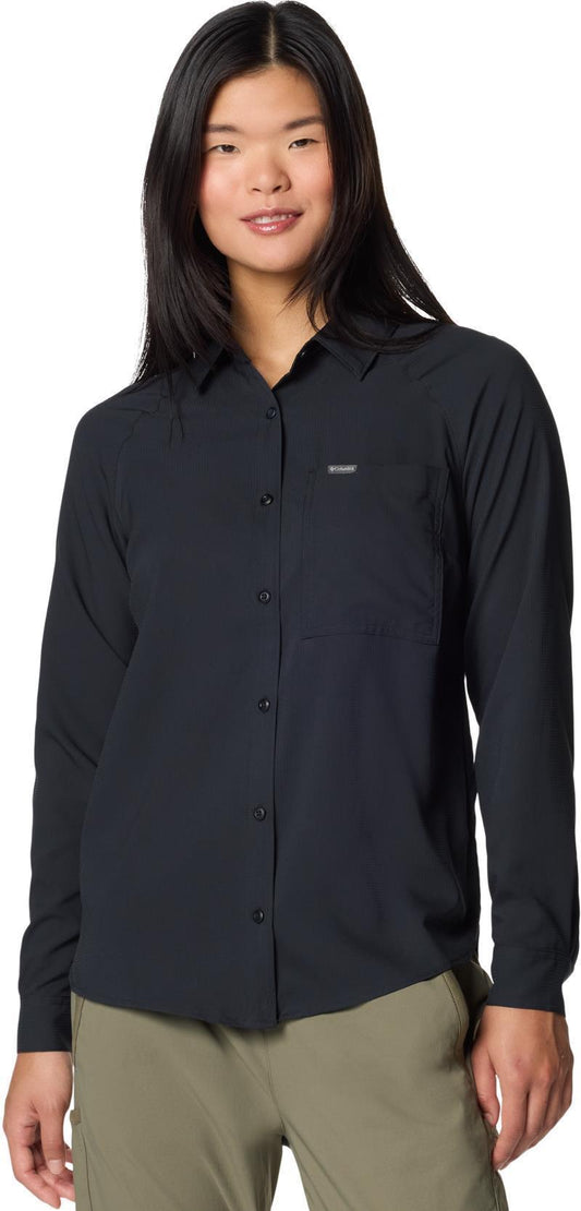 Anytime Lite LS Shirt - Womens - black 1