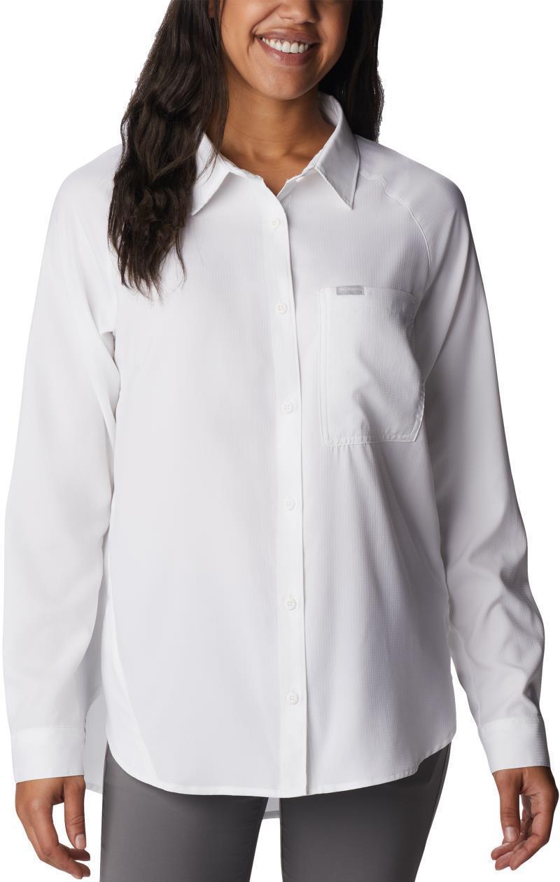 Anytime Lite LS Shirt - Womens - white 1