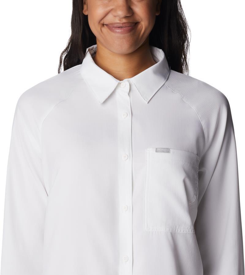 Anytime Lite LS Shirt - Womens - white 1