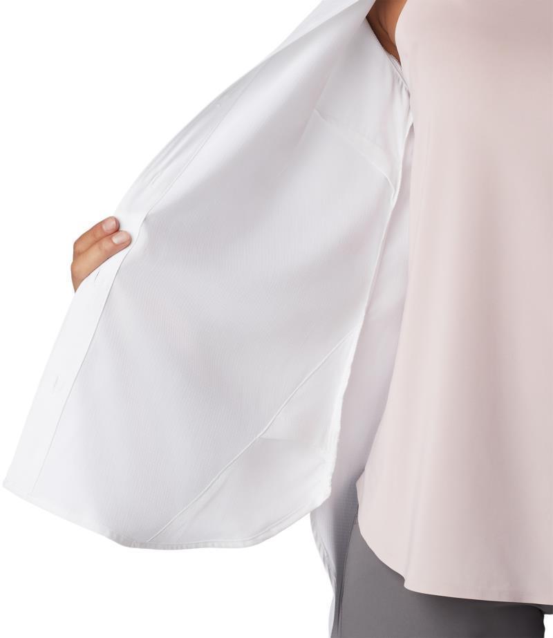Anytime Lite LS Shirt - Womens - white 1