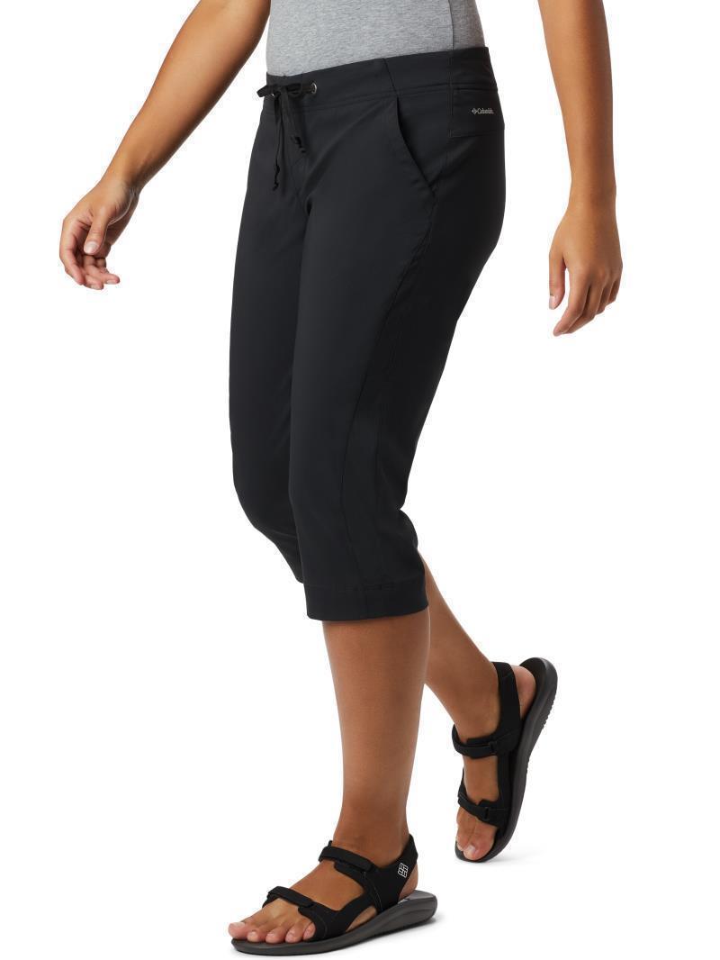 Anytime Outdoor Capris, 18" Inseam - Womens - Black 1